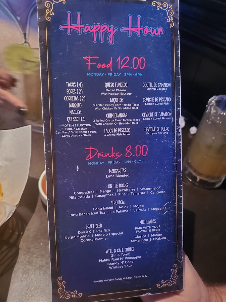Los Compadres Restaurant Menu - Image 6